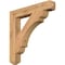 Ekena Millwork Olympic Craftsman Smooth Bracket, Western Red Cedar, 3 1/2"W x 24"D x 24"H BKT04X24X24OLY04SWR - alternate 1